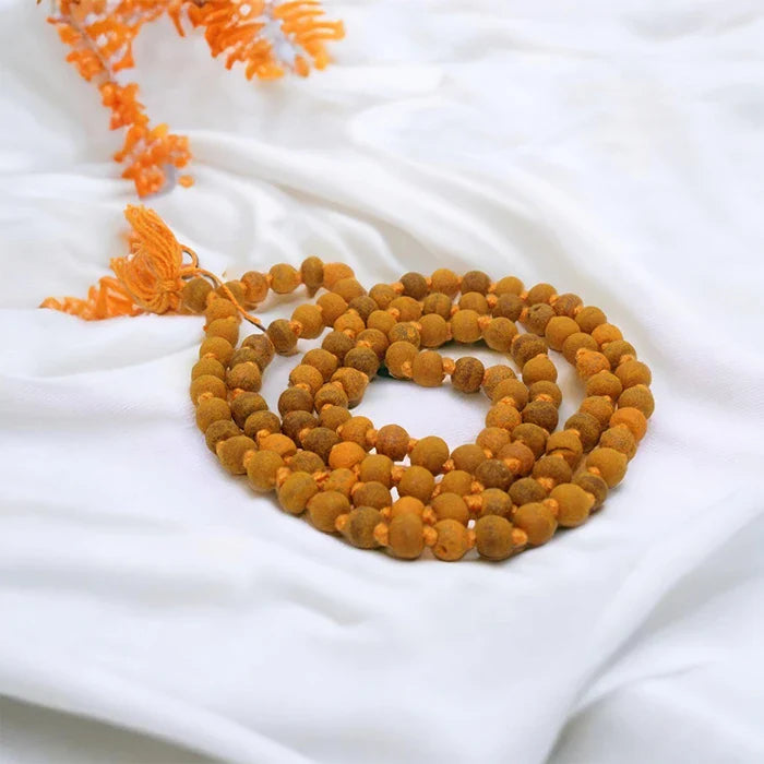 Haldi Siddha Jaap Mala | Turmeric Bead Mala for Pooja, Remedies & Spiritual Benefits